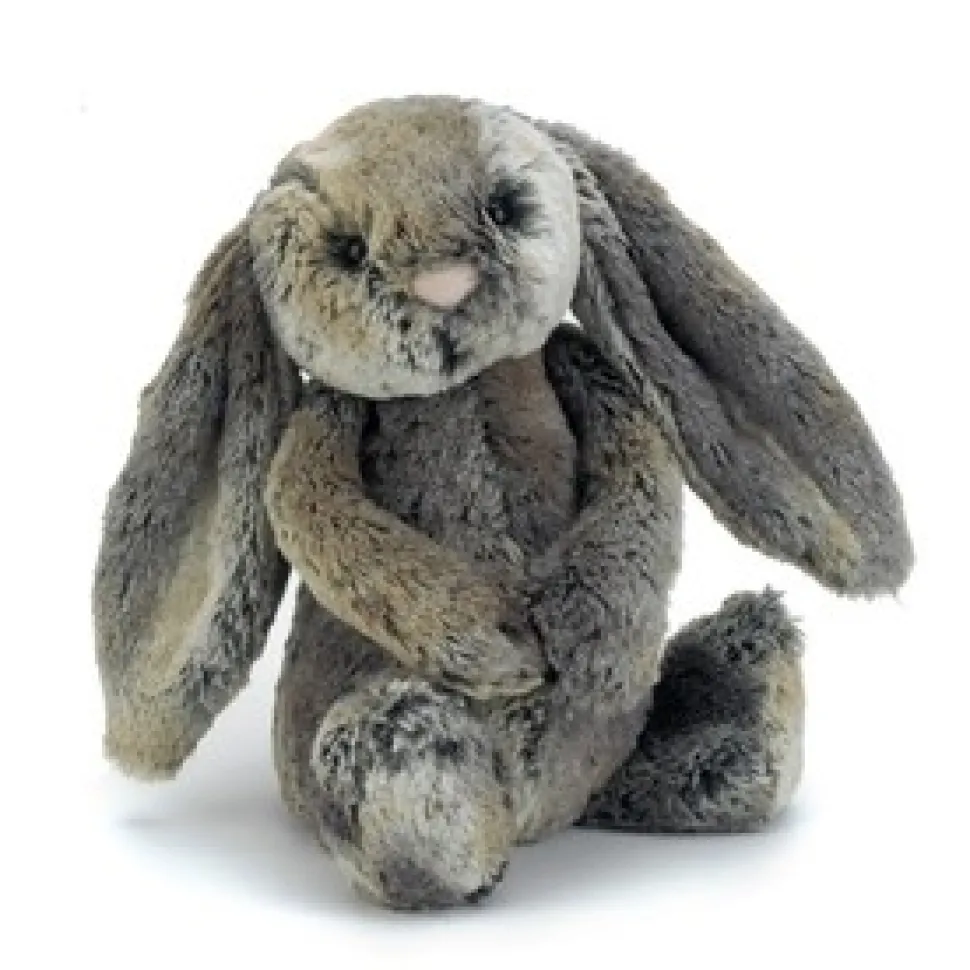 Jellycat Bashful Kanin, Cottontail mellem 31 cm