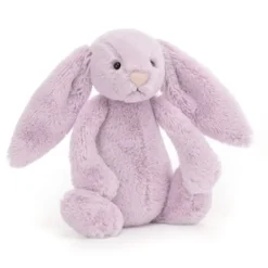 Jellycat: Bashful kanin, Lilac mellem 31 cm