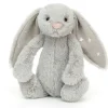 Jellycat: Bashful Kanin, Shimmer mellem 31 cm