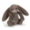 Jellycat: Bashful kanin, Truffle mellem 31 cm