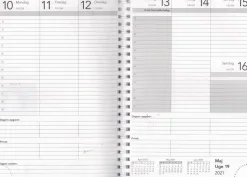 Kalender 2021 Mayland Basic Ugekalender A5