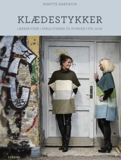 Klædestykker: Lækker strik i enkle former til kvinder i str. 32-62 (Bog, Hæftet, Dansk) af Ninette Hartwich