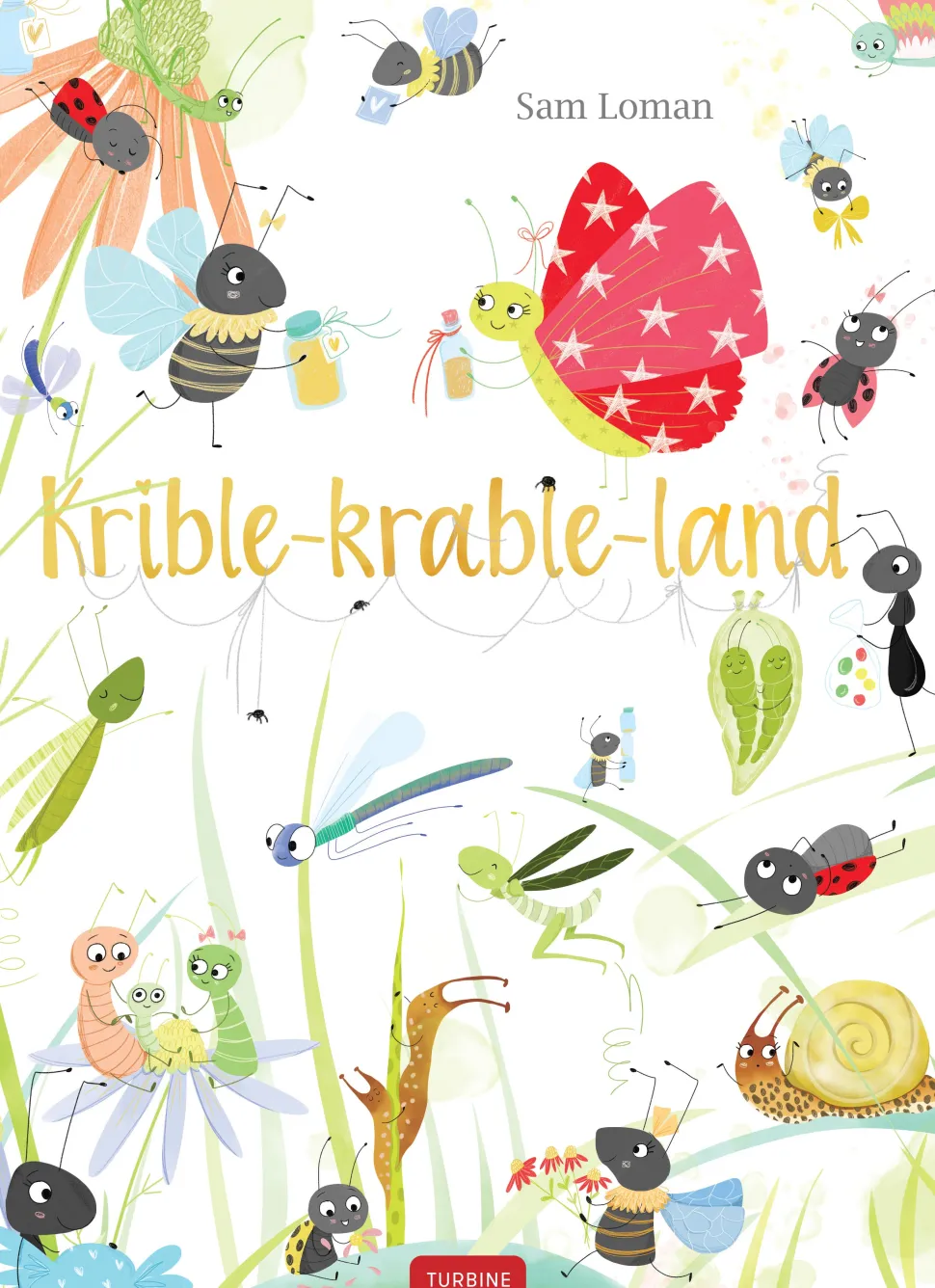 Krible-krable-land (Bog, Hardback, Dansk) af Sam Loman