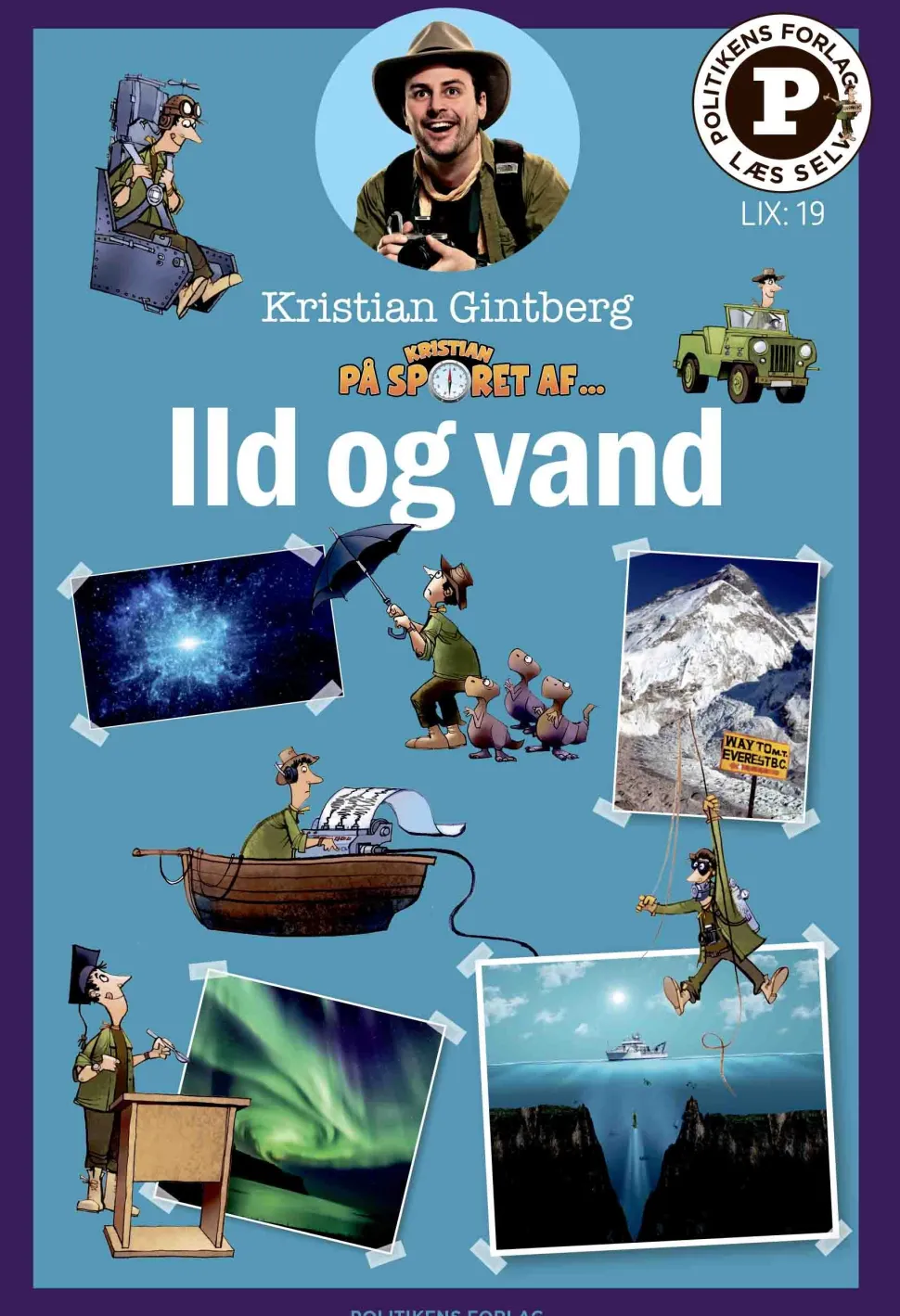 Kristian på sporet af ild og vand - Læs selv-serie (Bog, Hardback, Dansk) af Kristian Gintberg