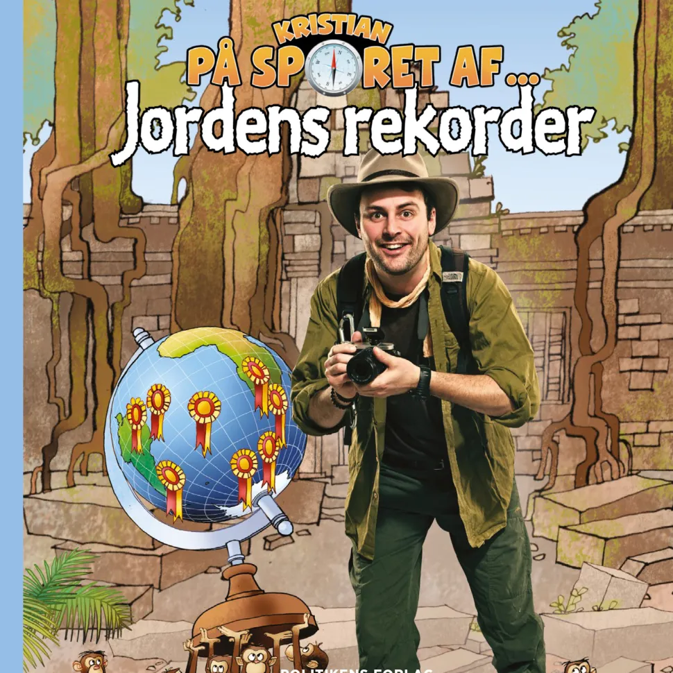 Kristian på sporet af Jordens rekorder (Lydbog, zip_mp3, Dansk) af Kristian Gintberg