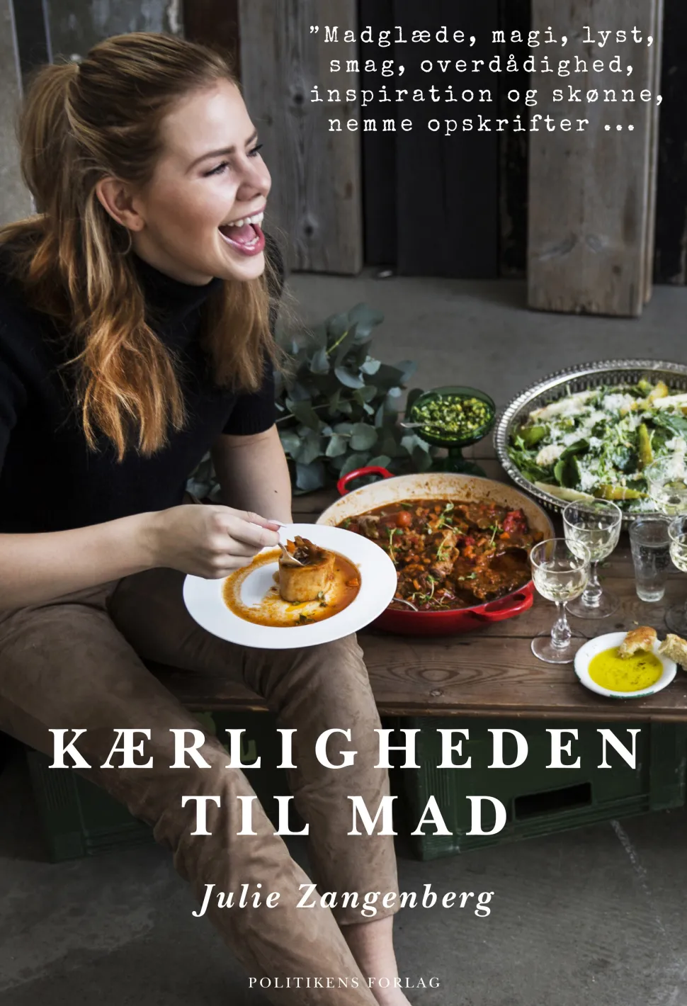 Kærligheden til mad (Bog, Indbundet, Dansk) af Julie Zangenberg