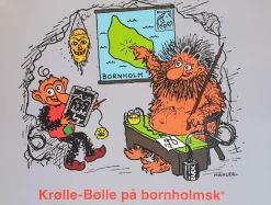 Krølle-Bølle på bornholmsk (Bog, Hæftet, Dansk) af Ole Mahler