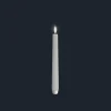 Kronelys (Ivory - 2,3 x 15 CM) (LED-lys)