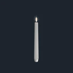 Kronelys (Ivory - 2,3 x20/23 CM) (LED-lys)