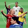 Kvindefodboldens stjerner og legender (Bog, Indbundet, Dansk) af Amalie Bremer