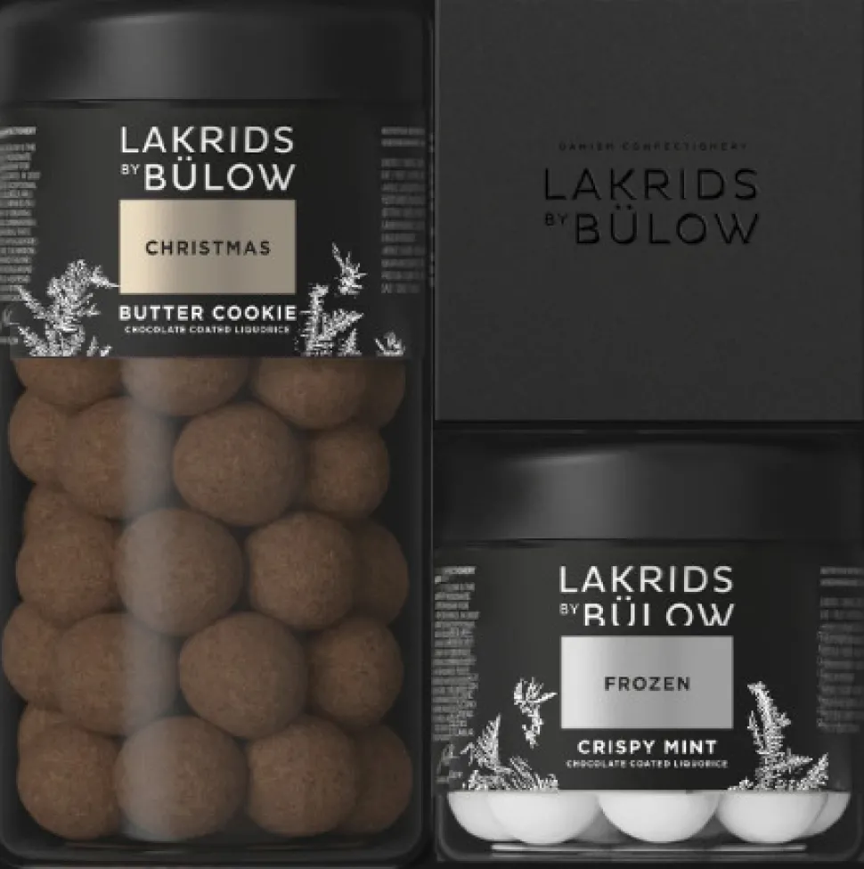 Lakrids by Bülow - Black Box - Christmas and Frozen - 590g (Lakrids med chokolade)