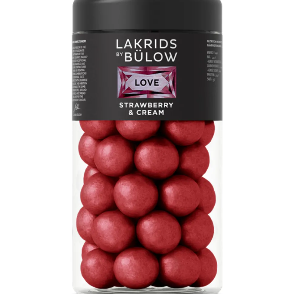 Lakrids By Bülow - Strawberry & Cream 295g (Lakrids med chokolade)
