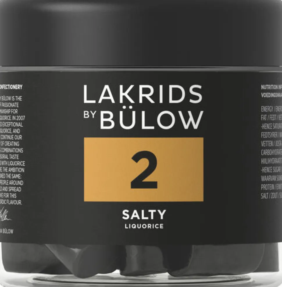 Lakrids By Bülow No. 2 salty small 150g (Lækkerier)