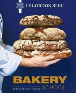 Le Cordon Bleu Bakery School: 80 step-by-step recipes for Bread and Viennoiseries (Bog, Hardback, Engelsk) af Le Cordon Bleu