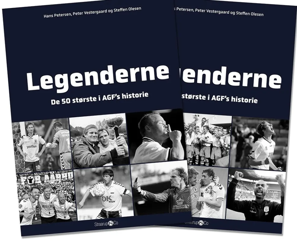Legenderne (sampak): De 50 største i AGF's historie (Bog, Hardback, Dansk) af Hans Petersen