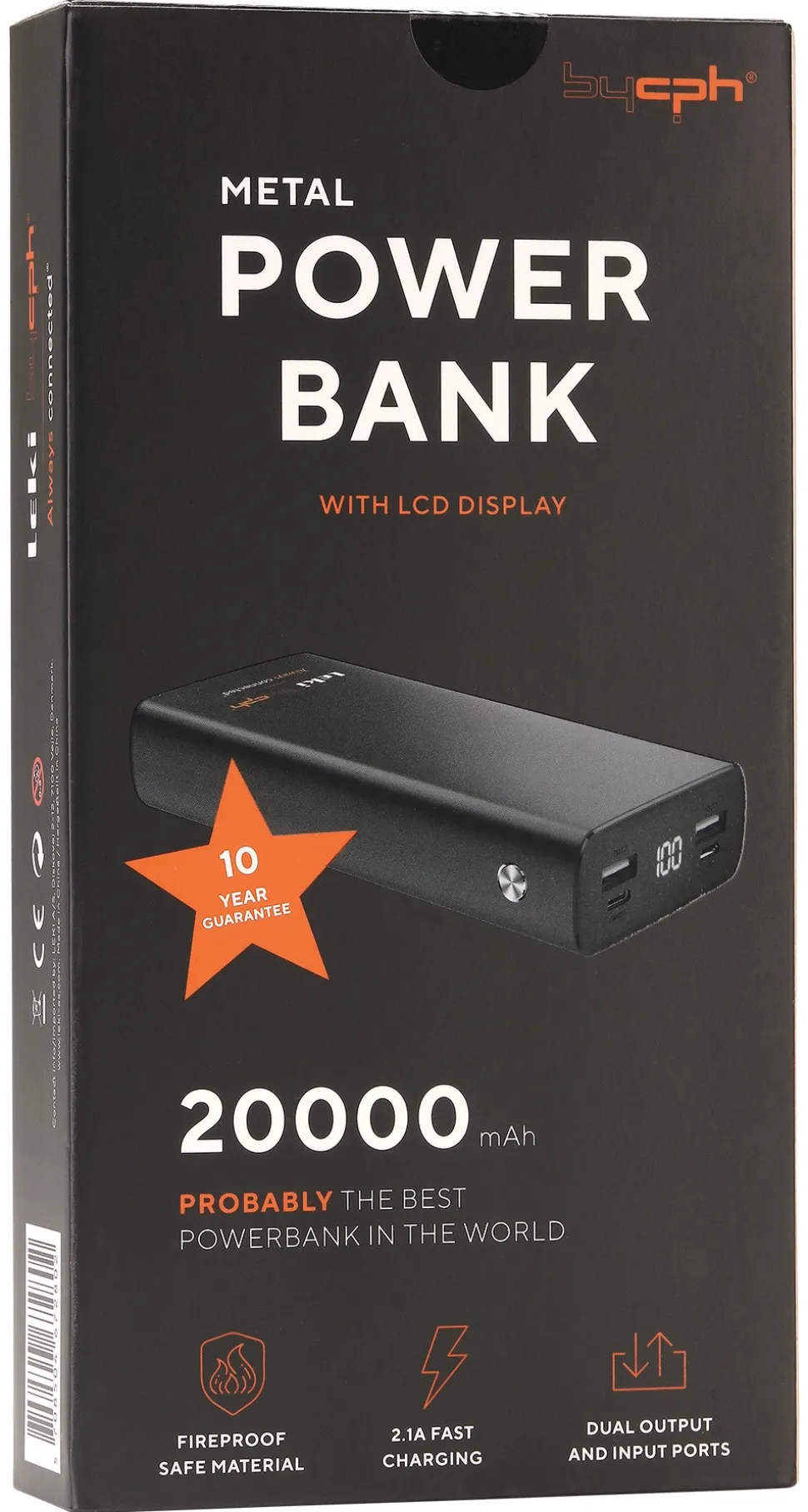 Leki bycph Juicebox - Powerbank 20.000 mAh