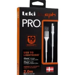 Leki bycph Pro Cable - USB-C to Lightning 2.0 m