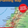 Lonely Planet Planning Map: South America (Falset, Engelsk) af Lonely Planet