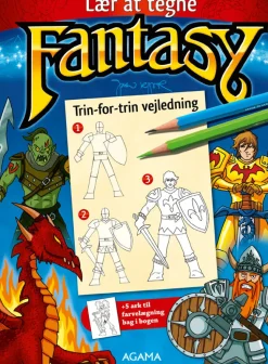 Lær at tegne: Fantasy (Ebog, pdf, Dansk) af Jan Kjær