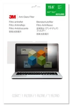 3M skærmfilter Anti-Glare filter for laptop 15,6'' (16:9) (Ergonomi / helbred)