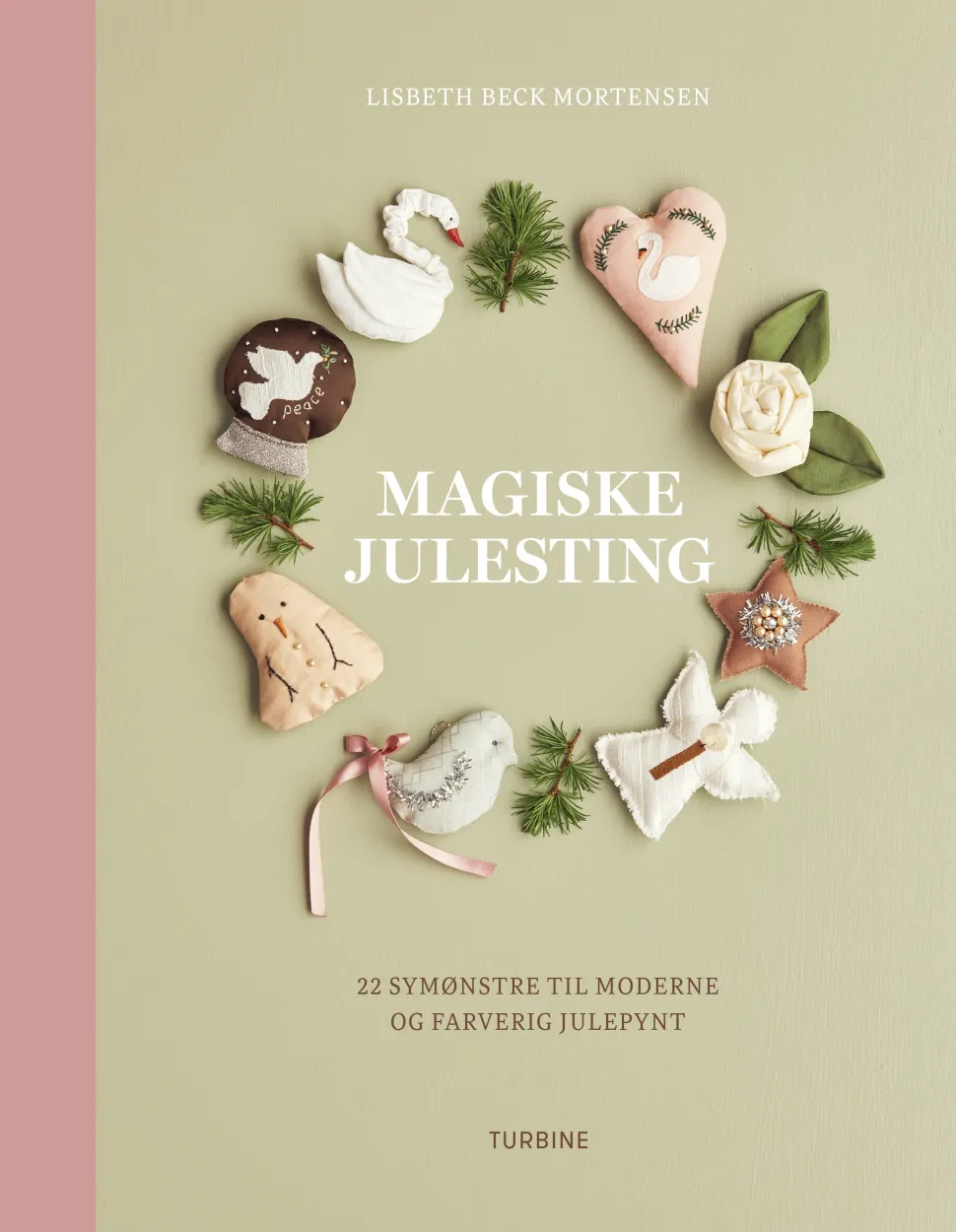 Magiske julesting: 22 symønstre til moderne og farverig julepynt (Bog, Hardback, Dansk) af Lisbeth Beck Mortensen