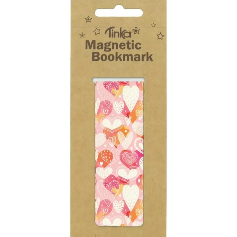 Magnetisk bogmærke - Hjerter