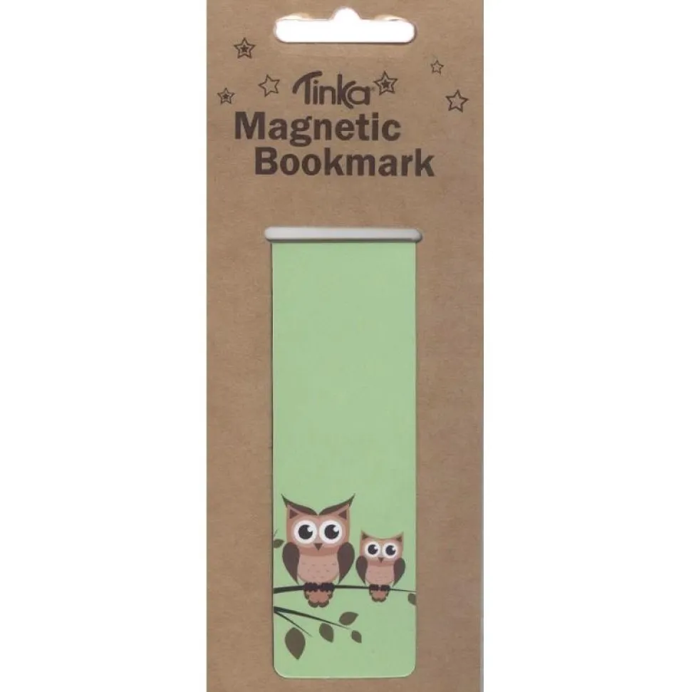 Magnetisk bogmærke - Ugler