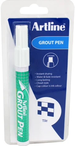 Marker Artline 419 Grout Pen grå 1-Blister (Kontorartikler)