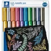 Marker Metallic pen ass (10) (Kontorartikler)