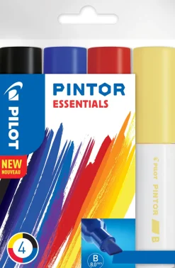Marker Pintor Broad 6,0 ass (4) (Kontorartikler)