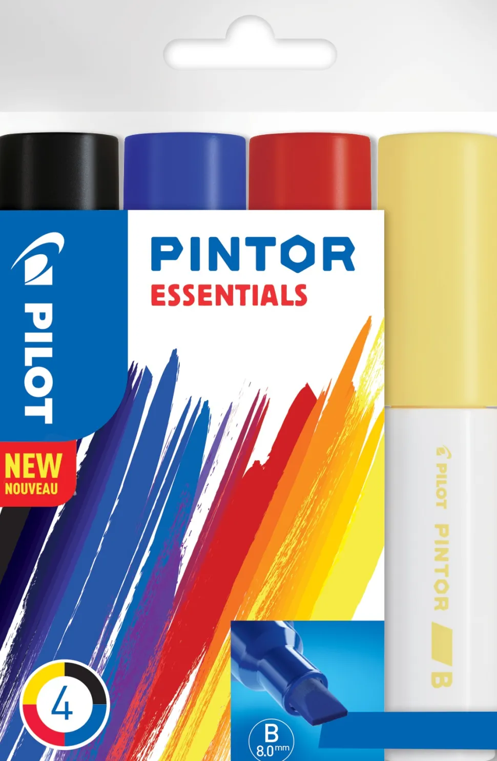 Marker Pintor Broad 6,0 ass (4) (Kontorartikler)