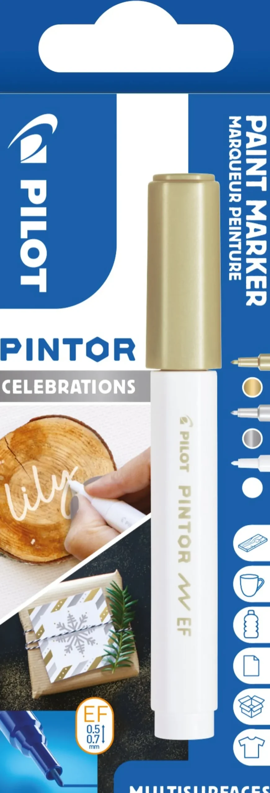 Marker Pintor Extra Fine Celebrations 0,5 ass (3) (Kontorartikler)