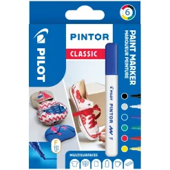 Marker Pintor Fine Classic 1,0 ass (6) (Kontorartikler)