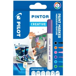 Marker Pintor Fine Creative 1,0 ass (6) (Kontorartikler)