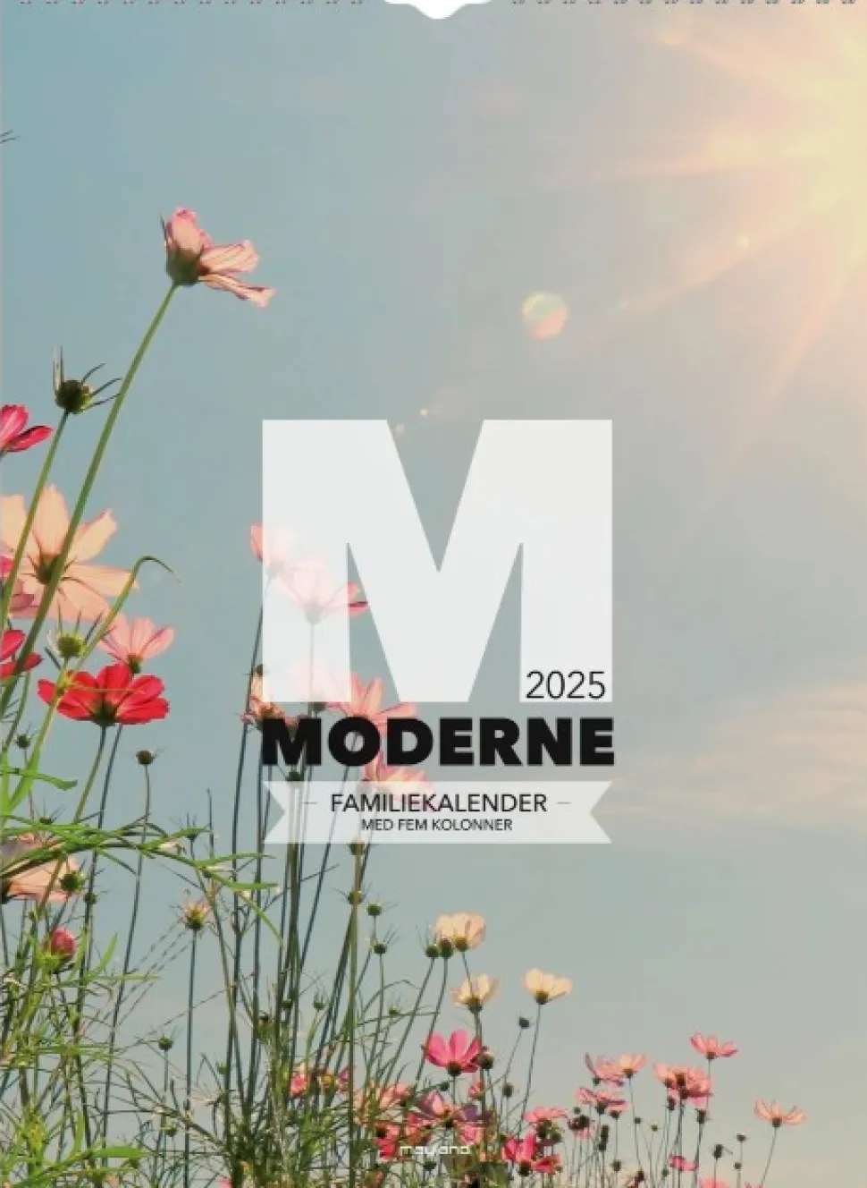 Mayland amiliekalender Moderne A3 2025