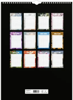 Mayland amiliekalender Moderne A3 2025