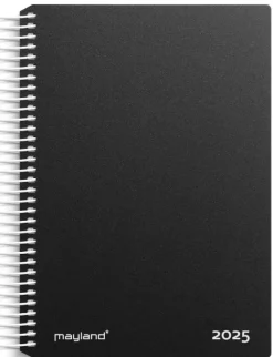 Mayland Dagkalender Sort PP-Plast 2025 (Kalender)