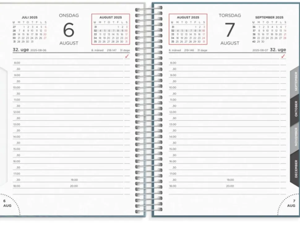 Mayland Dagkalender trend soft touch 2025