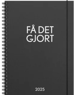 Mayland Få det gjort A5 ugekalender 2025 (Kalender, Spiralryg, Dansk)