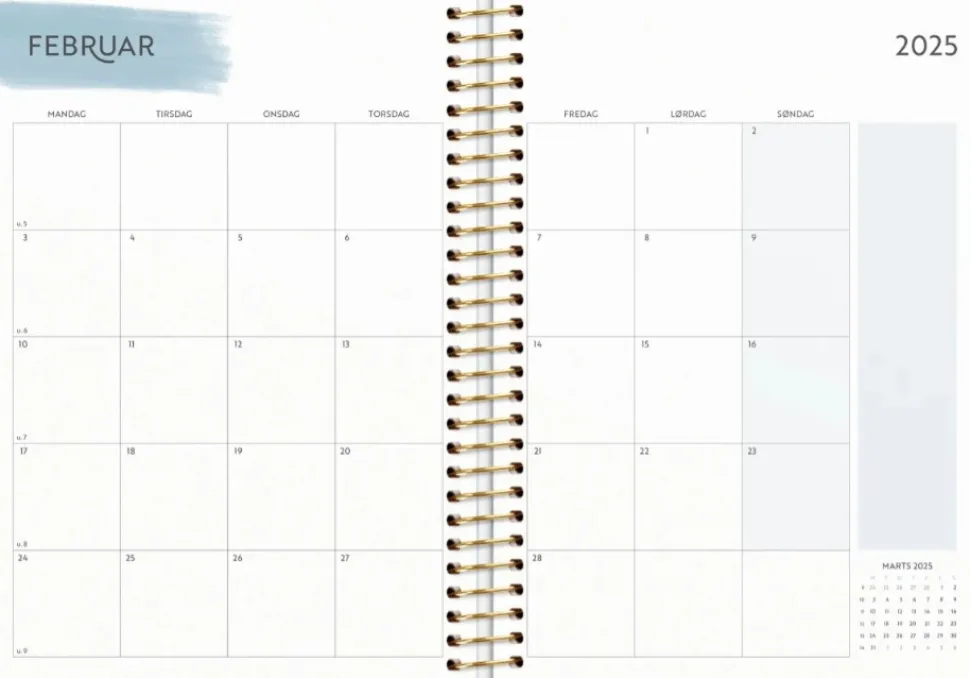 Mayland Life Organizer Family Planner ugekalender 2025