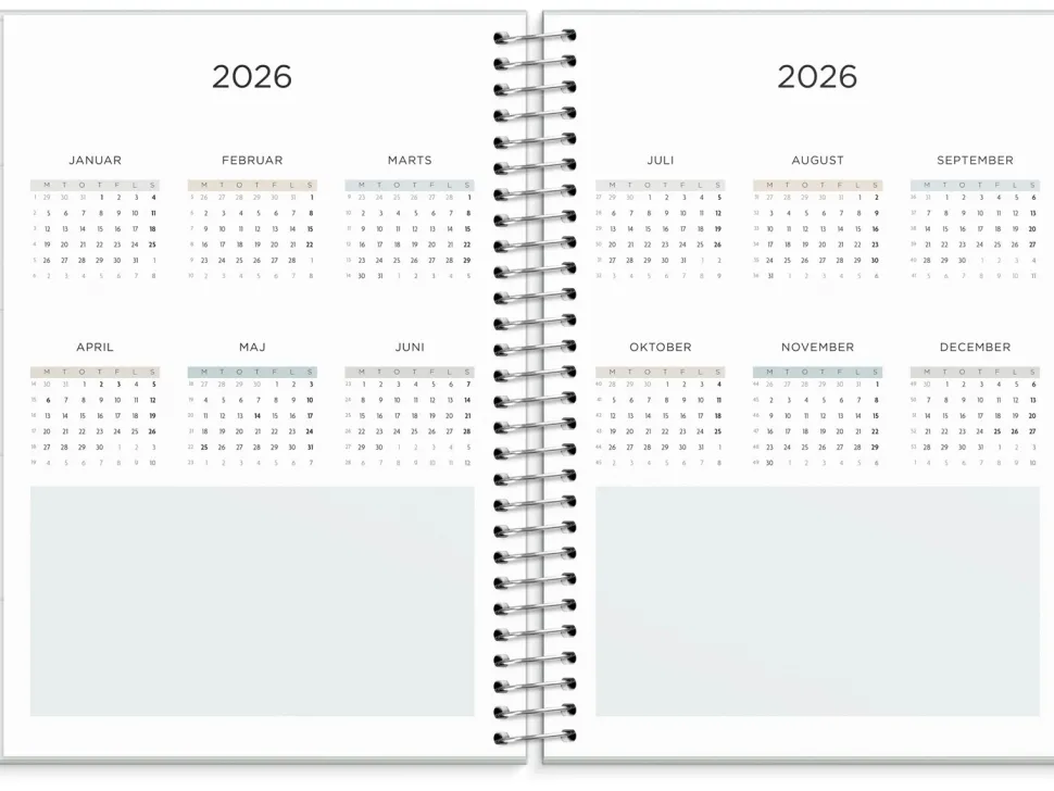 Mayland Life Organizer To Do ugekalender 2025