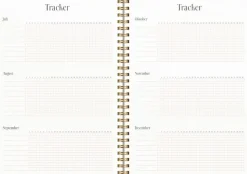 Mayland Life Planner Pink A5 ugekalender tværformat 2025