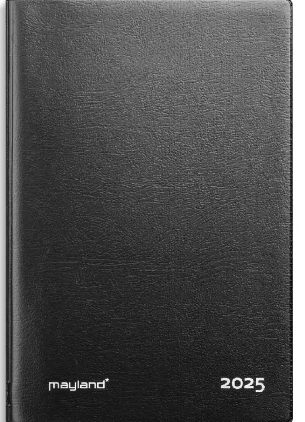 Mayland Mini Planner ugekalender sort vinyl 2025