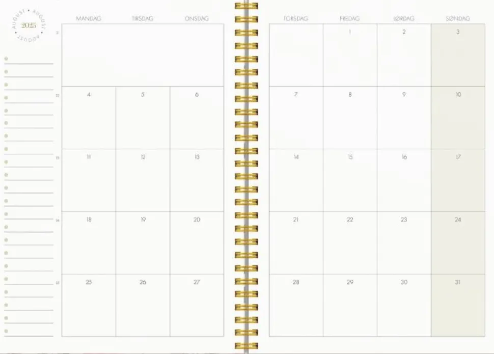 Mayland Studie Life planner A5 2025/26