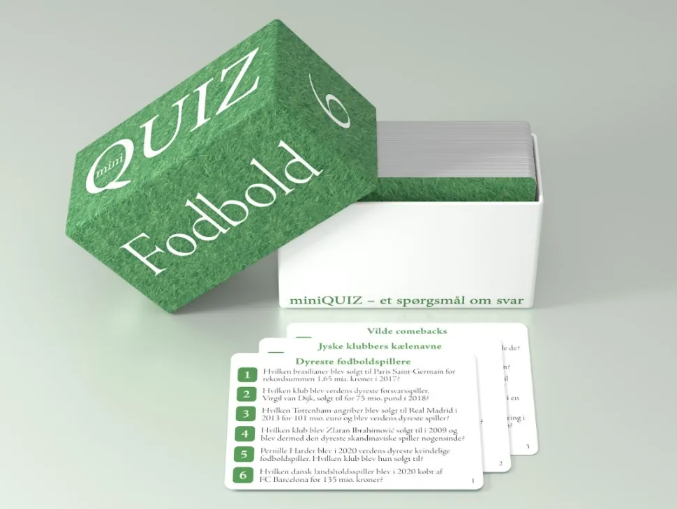 miniQUIZ – Fodbold (Spil, Dansk) af Game Bros