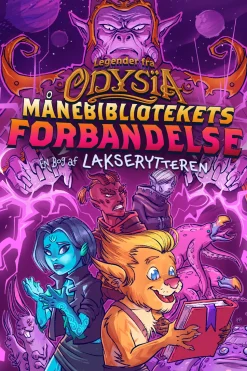 Månebibliotekets forbandelse (Bog, Indbundet, Dansk) af Lakserytteren