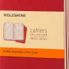 Moleskine: Cahier Journals (3 stk.) (Notesbog, Softcover, Journals, Pocket, Cranberry Red, Ruled)