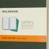 Moleskine: Cahier Journals (3 stk.) (Notesbog, Softcover, Journals, Pocket, Myrtle Green, Ruled)