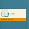 Moleskine: Cahier Journals (3 stk.) (Notesbog, Softcover, Journals, Large, Brisk Blue, Ruled)