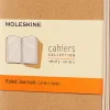 Moleskine: Cahier Journals (3 stk.) (Notesbog, Softcover, Journals, Pocket, Kraft Brown, Ruled)